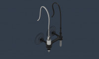 TDS sensor + DS18B20 thermal probe holder 3D model