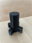 Spitze mit Ösen für Fiberglasmast 3D model