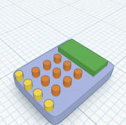 Calculator 3D model