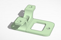 V-LOCK CAMERA POLE STAND ADAPTER 3D model
