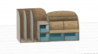 ORGANIZER GT524 3D model
