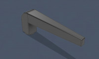 Door handle 3D model
