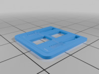 Tablet stand with no lip 3D model