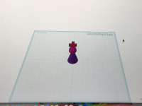 a simple chess king 3D model