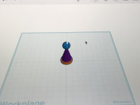 a simple chess bishop 3D model