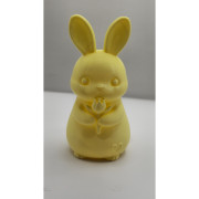 Cute Easter Bunny with Tulip – Spring Decoration 3D model