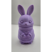 Dressed Up Easter Bunny Spring Rabbit Figurine 3D model