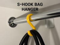 S-Hook Bag Hanger 3D model