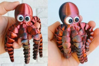 cute mini octopus model 3D model