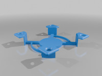 VGA Cooler Fan Mount 3D model