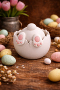 Stuck Bunny in Egg – Cute Easter Decor 3D model
