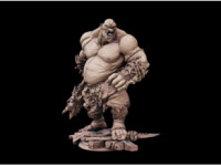 Knut the Not-So-Friendly ogre 3D model