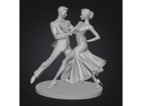 Tango in Red 3D model