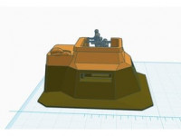 WW2 BUNKER 3D model