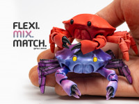 Modular Flexi Crab No AMS Required 3D model
