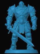 Warforged Fighter 3D model