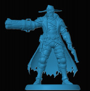 Warforged Gunslinger 3D model