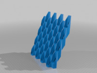 Modular Paint Rack - Vallejo and Army Painter 3D model