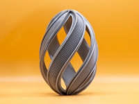 Open Spiral Ribbon Easter Egg 2026 3D model