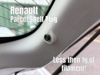 Renault Parcel Shelf Plug 3D model