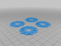 baseball strike counter 2.0 3D model