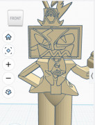 Hazbin Inspired VOX character 3D model