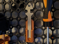 Prusa Wrench Holder for Multiboard 3D model