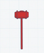 Dummy 13 Hammer 3D model