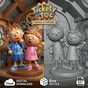 TicketyToc 3D model