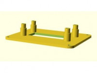 ESP8266-12F (ESP-12F) Stand Adapter for RAB Platform 3D model