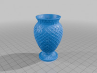Crystal like vase 3D model