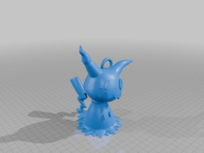 Mimikyu Keychain 3D model