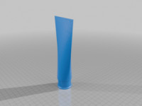 Toothpaste tube shaped scraper 3D model