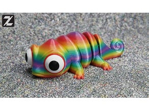 Articulated Flexi Lizard 3D model