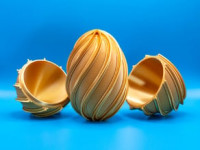 Closed Spiral Easter Egg 2026 3D model
