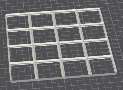 Gridfinity Base 3D model