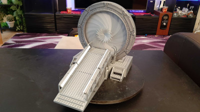 Stargate with a working Iris 3D model