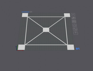 FLSun QQs Pro Bed Test 3D model