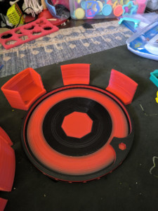 Mini Modular Beyblade X Stadium Remix 3D model