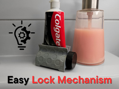 Toothpaste Squeezer- External Gear 3D model