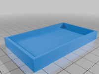 Bar soap tray 3D model