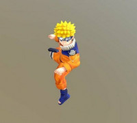 bear and Naruto 3D model