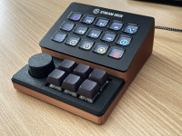 Combined StreamDeck + MacroPad Controller 3D model