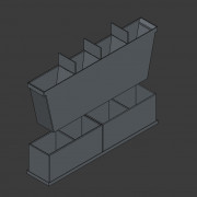 Purge Sorter compatible with Snapmaker U1 3D model