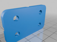Flat link 3D model