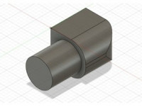 Bride accelerateur MBK 51 3D model