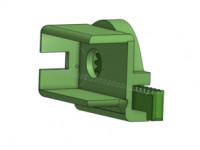 Linear Actuator using 5 volt motor 3D model