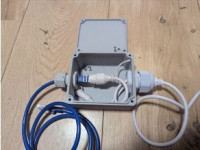 Junction_box m20 m28 glands adjustable 3D model