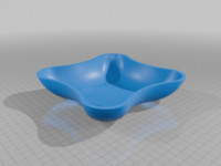 Bol double courbure 3D model