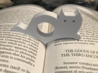 cat bookmark - ring Version 2 3D model